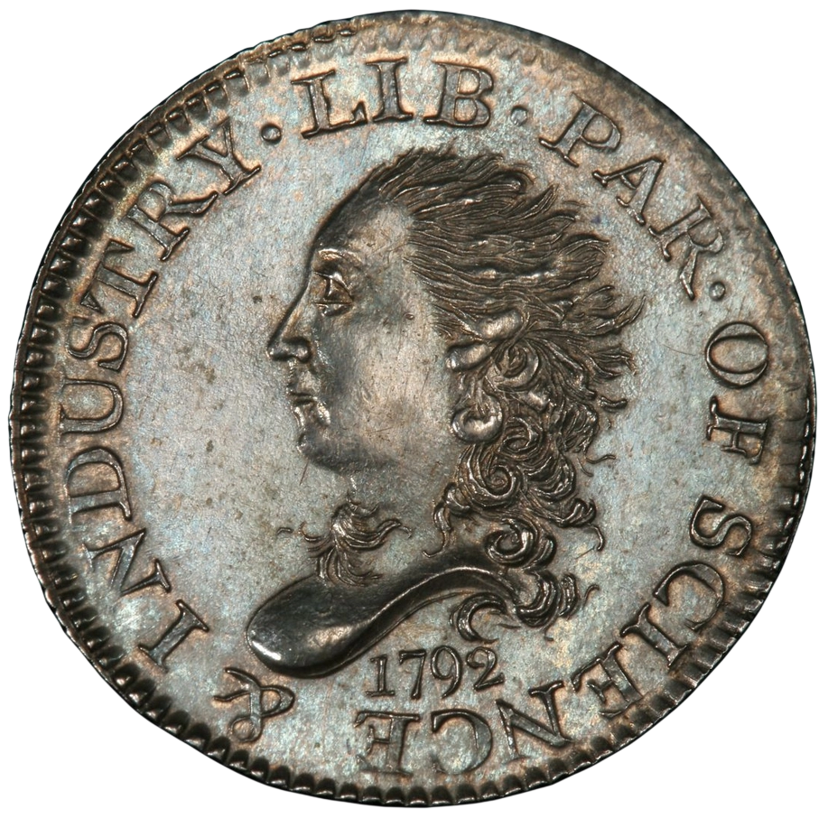 Bust (Original) Half Disme