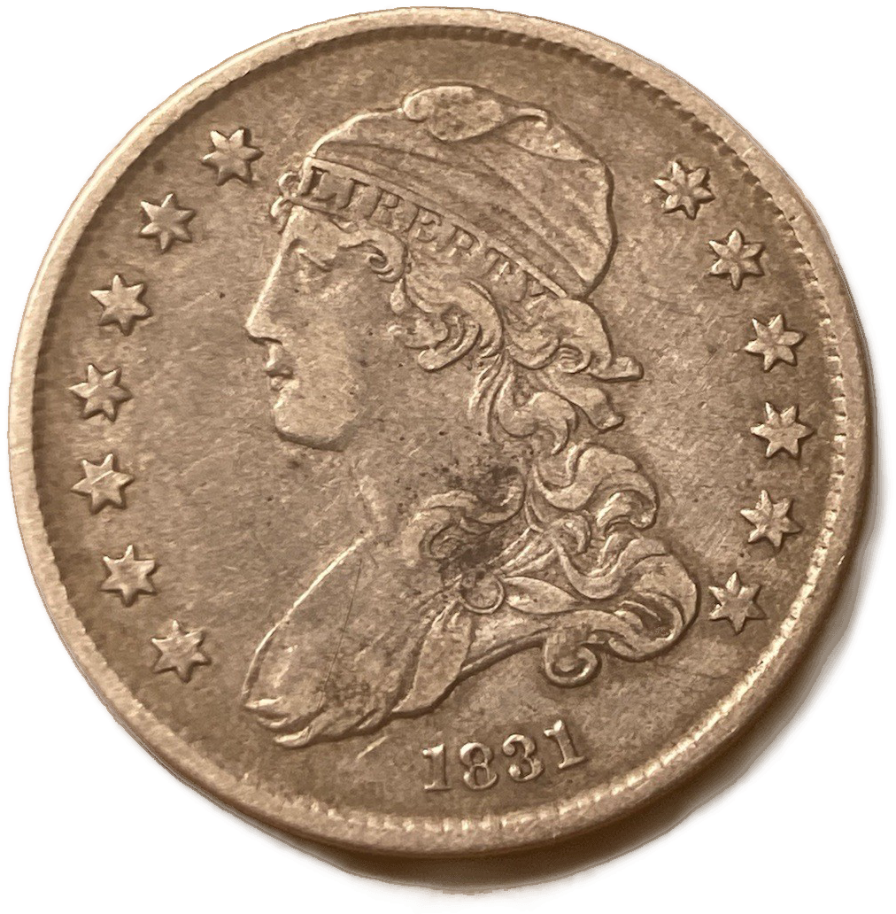 1831 Large Letters obverse
