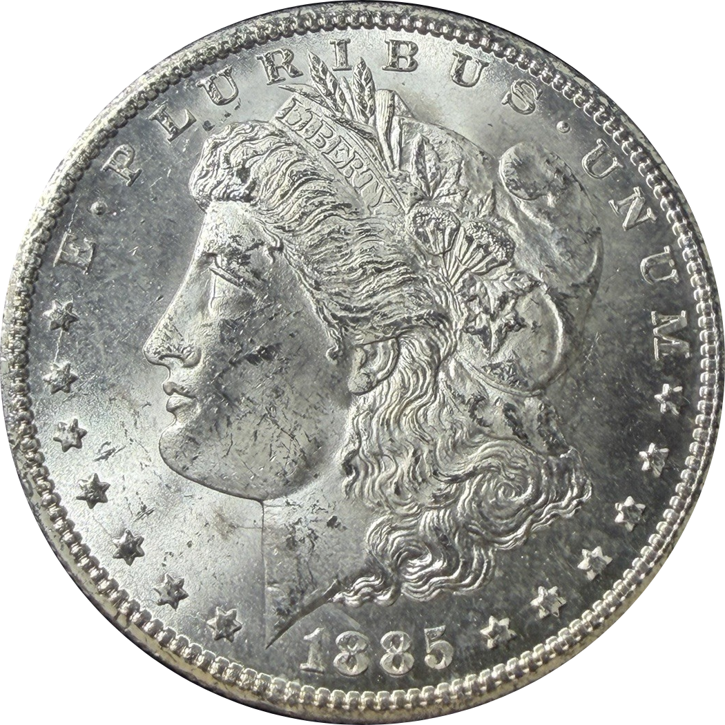 1885-CC obverse