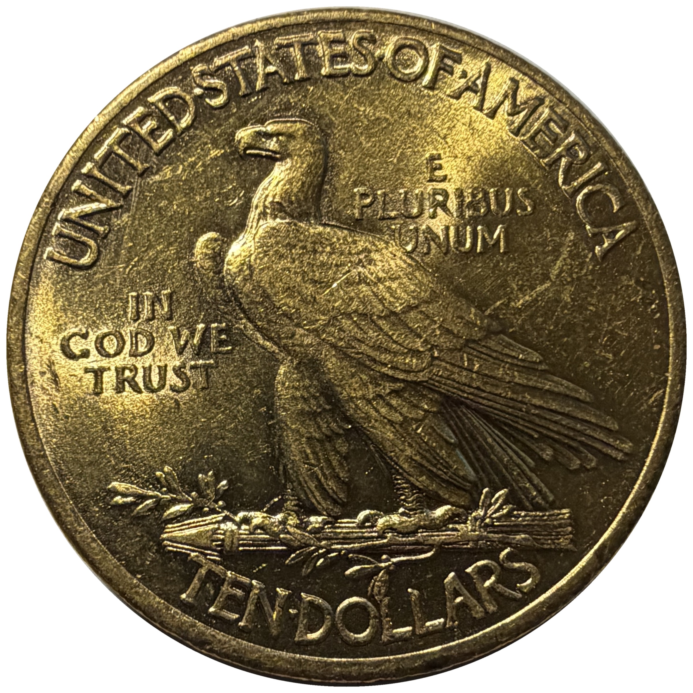 1908 Motto reverse
