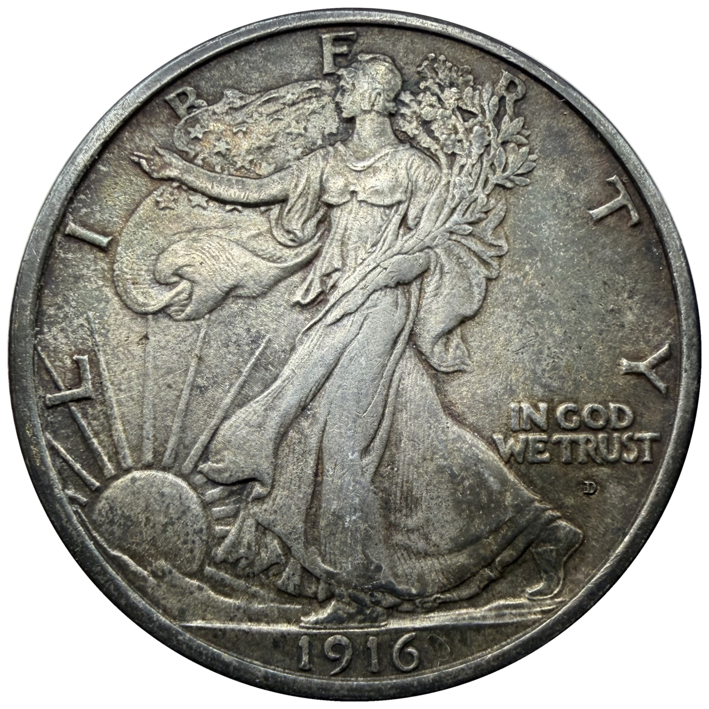 1916-D obverse