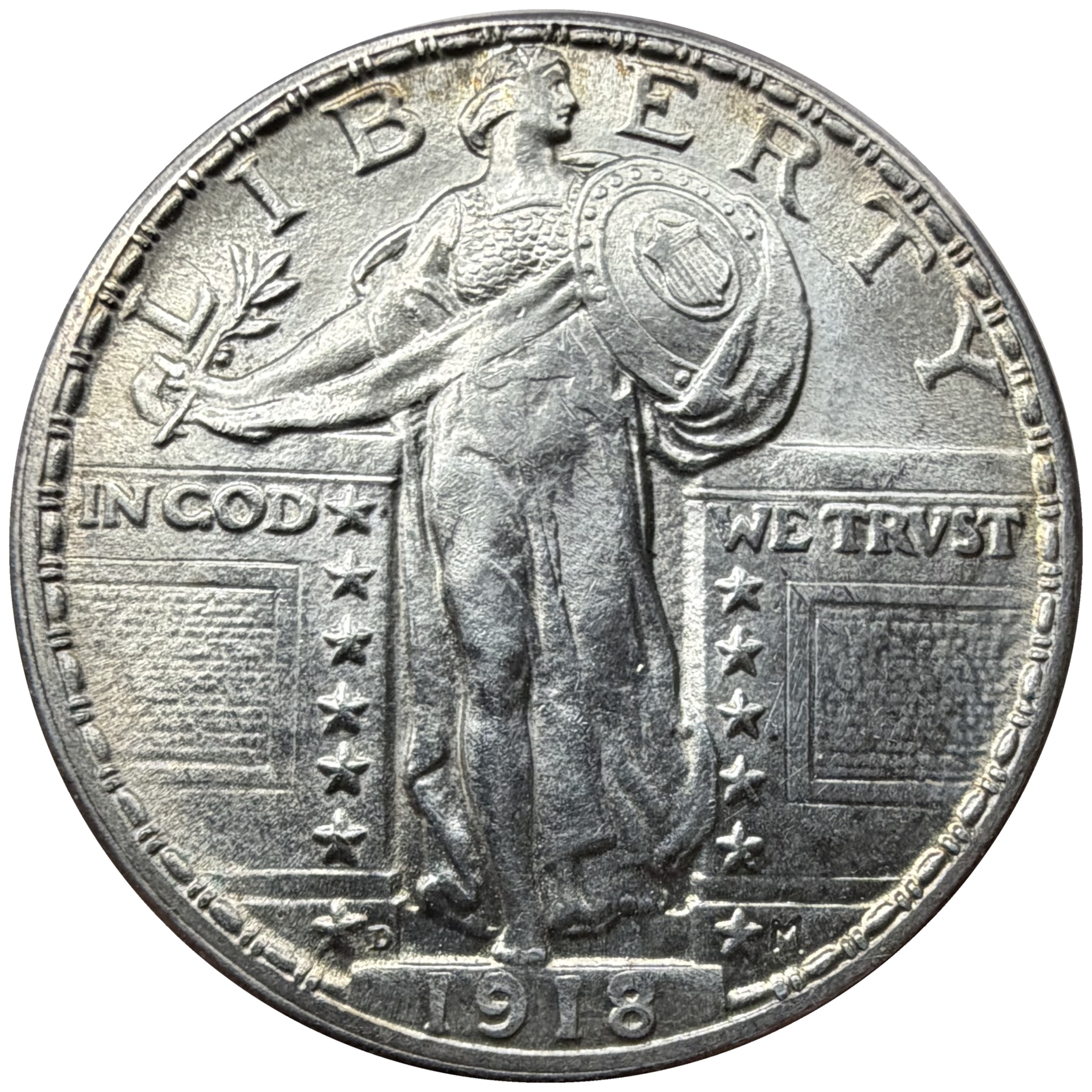 1918-D obverse