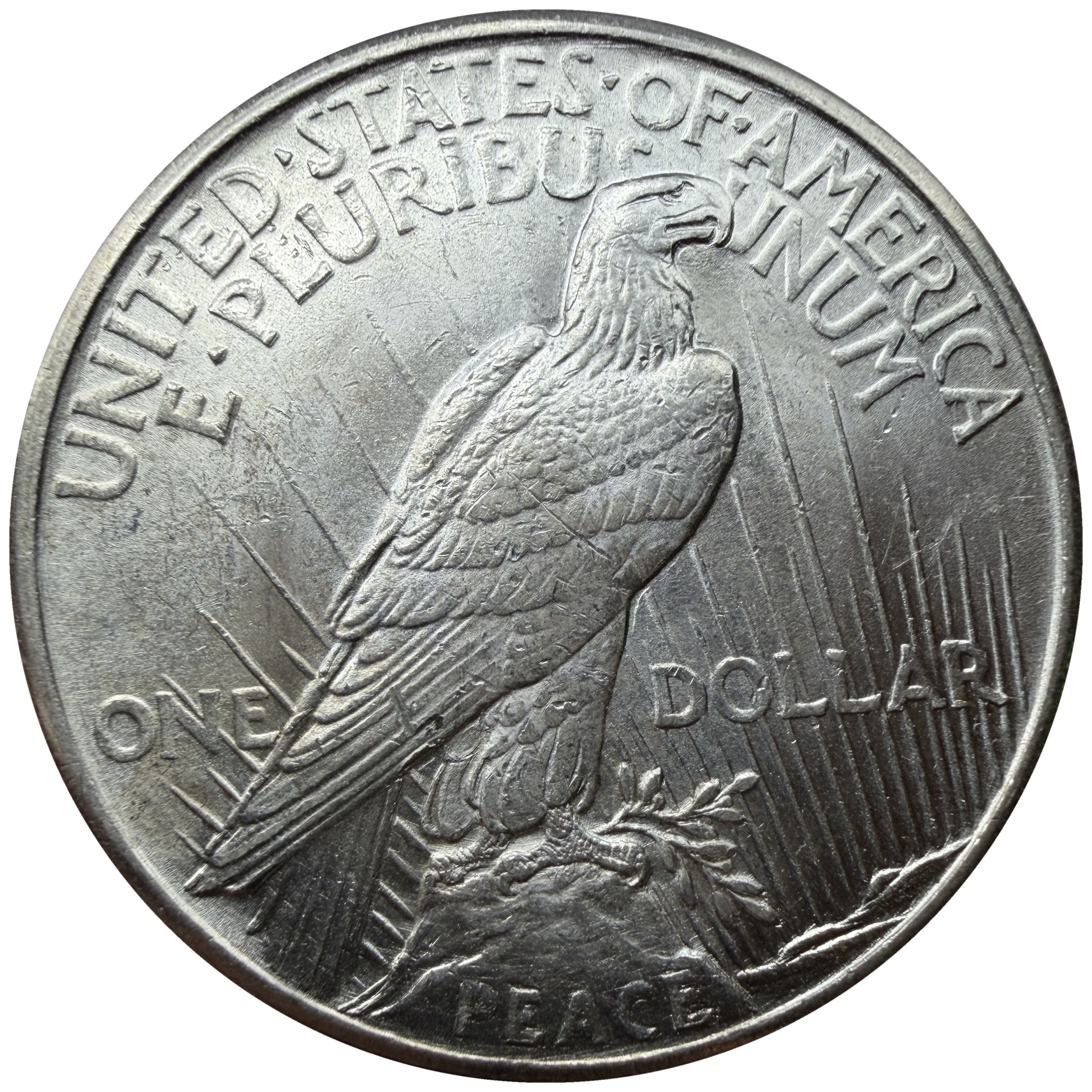 1921 High Relief reverse