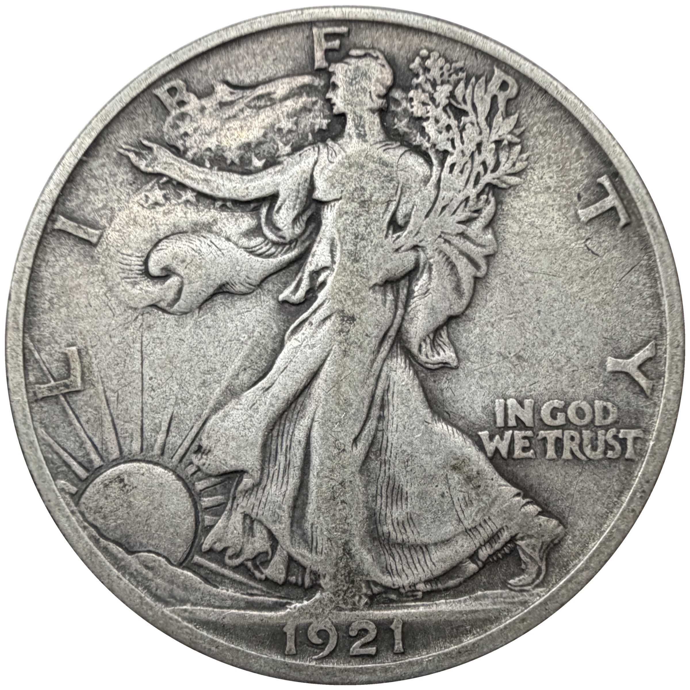 1921-D obverse