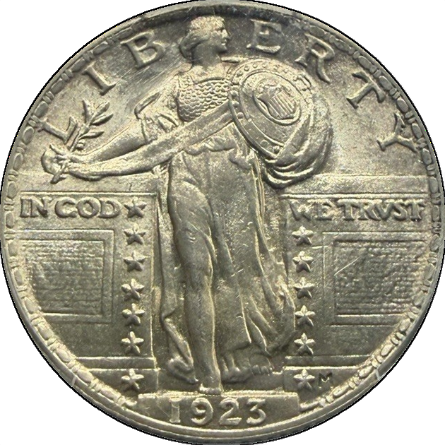 1923 obverse