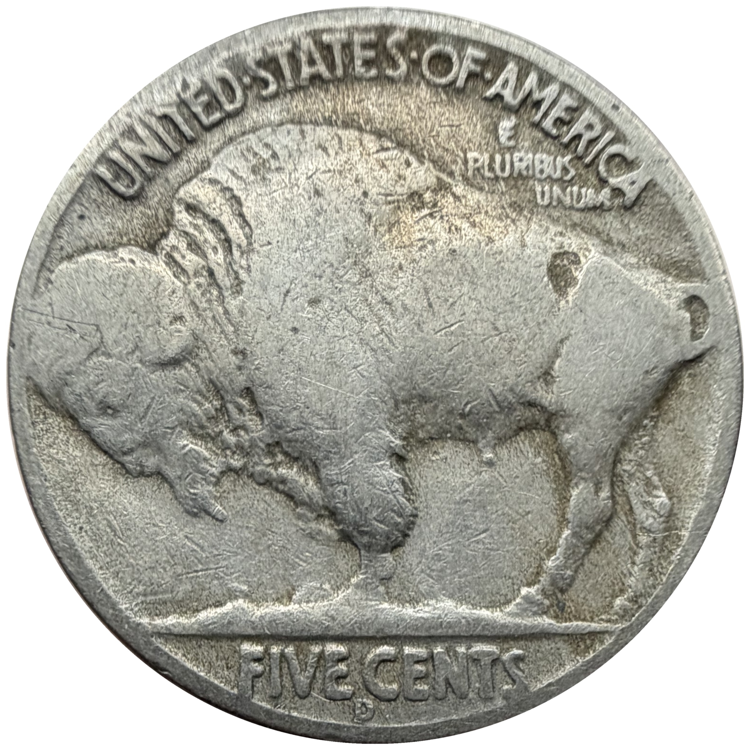 1937-D 3 Legs reverse