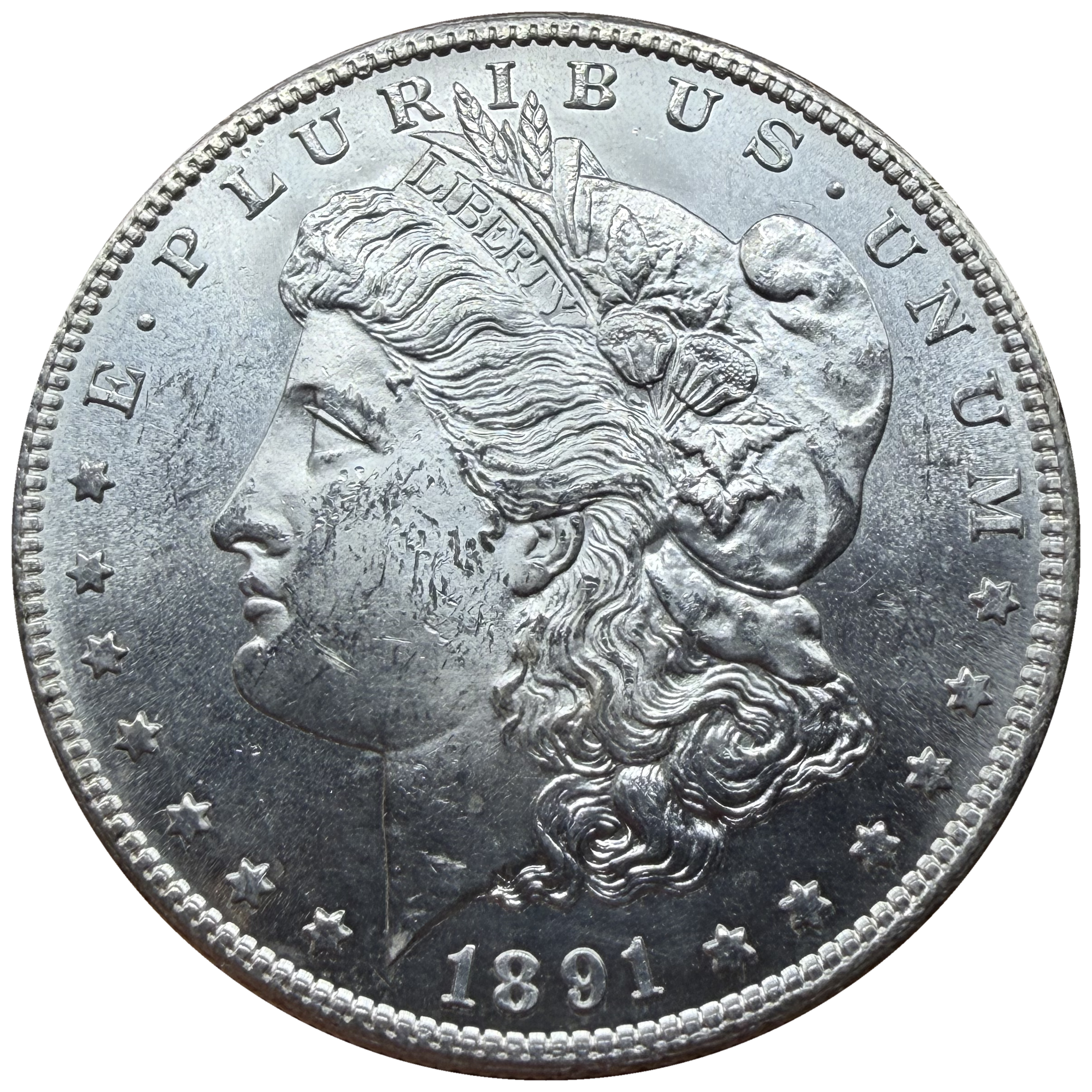 1891-S obverse