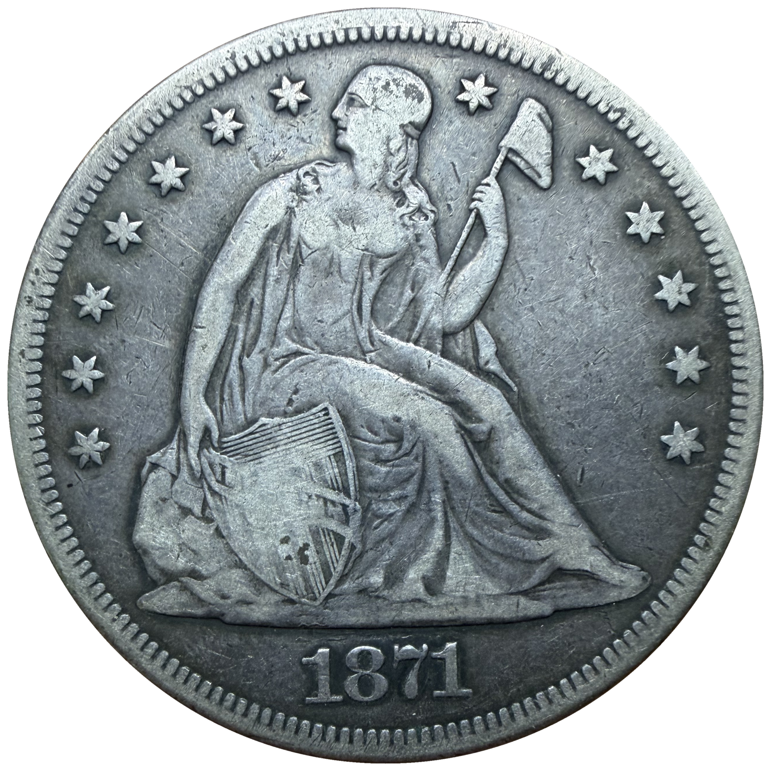 1871 obverse
