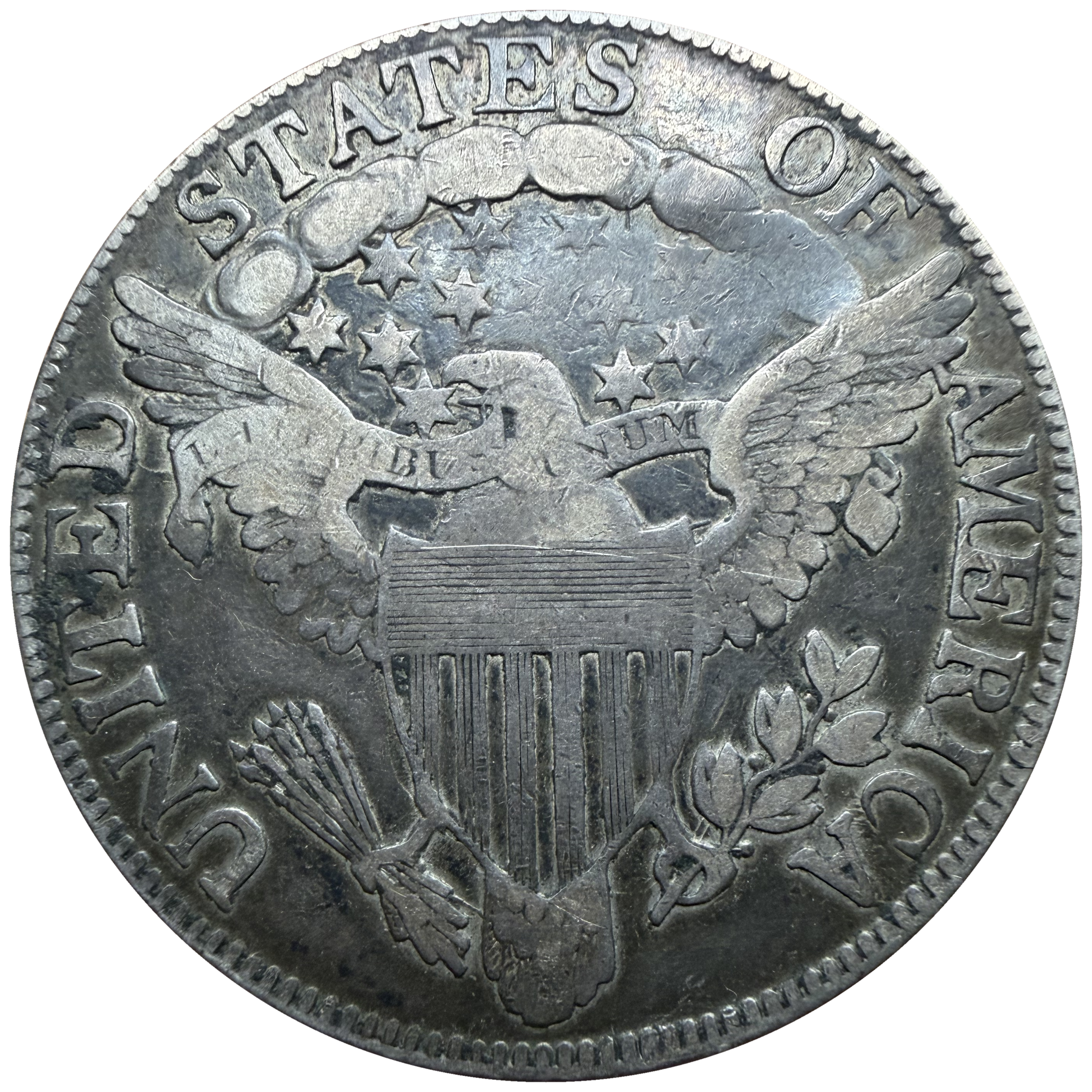 1806 Knob 6, Large Stars reverse