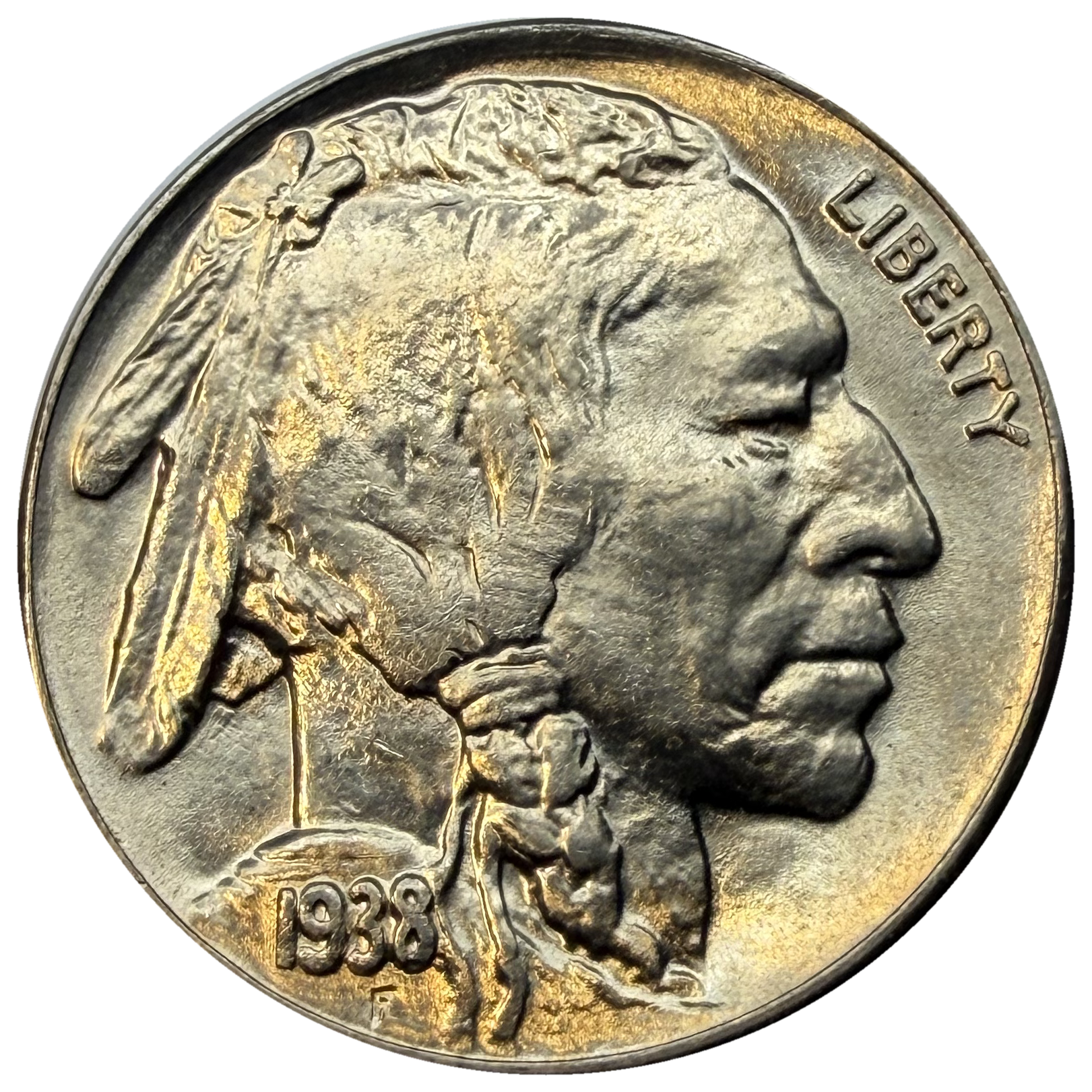 1938-D Buffalo obverse