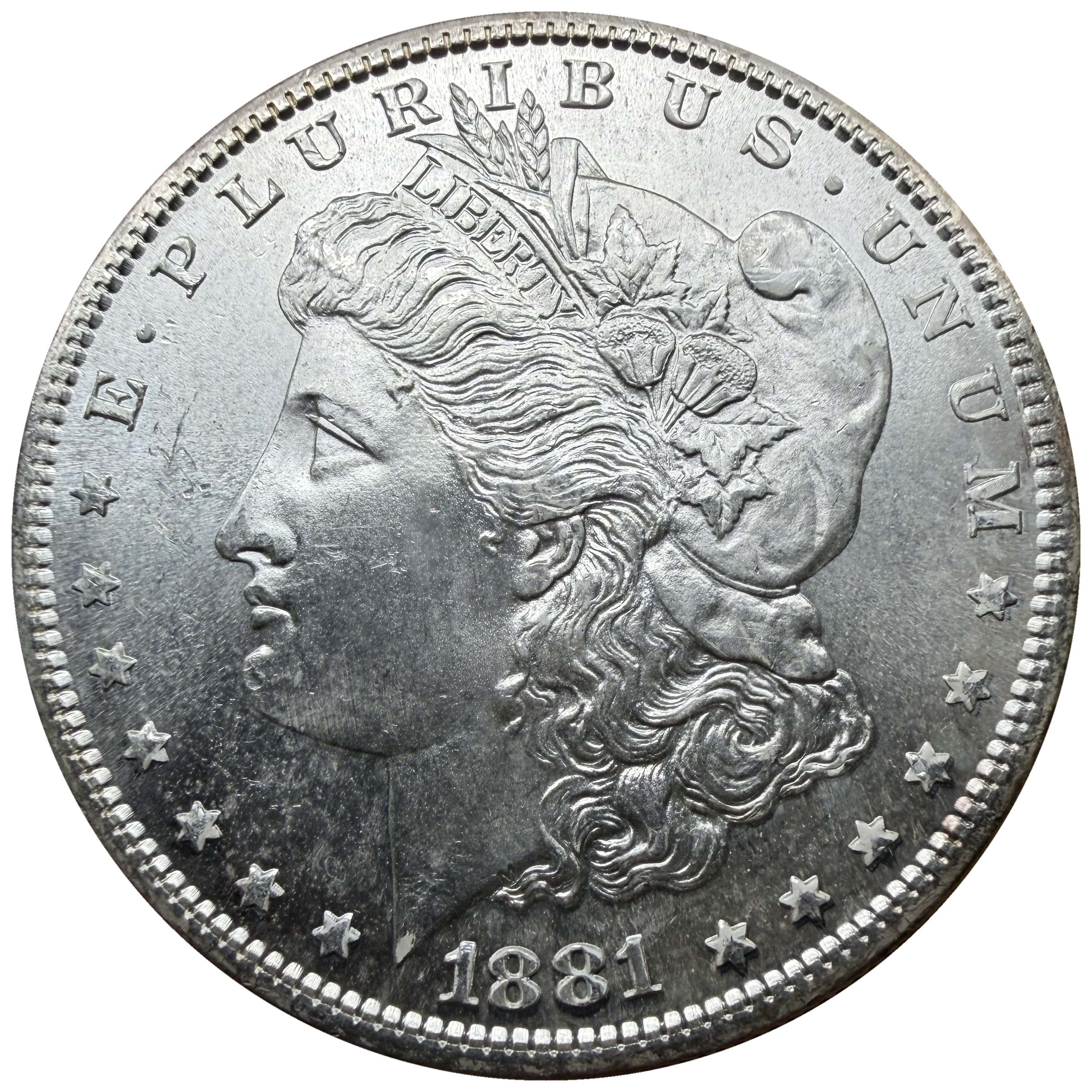 1881-S obverse