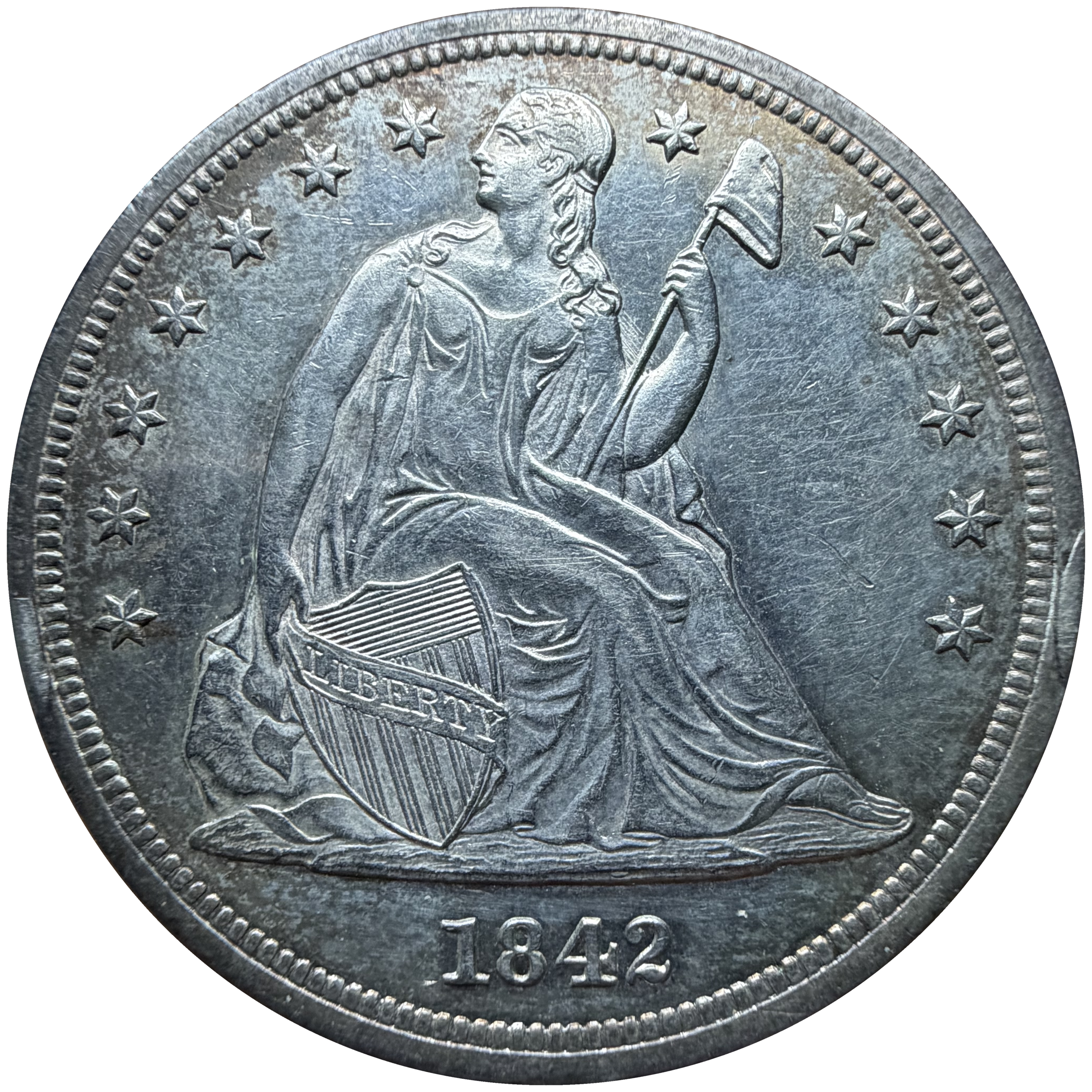 1842 obverse