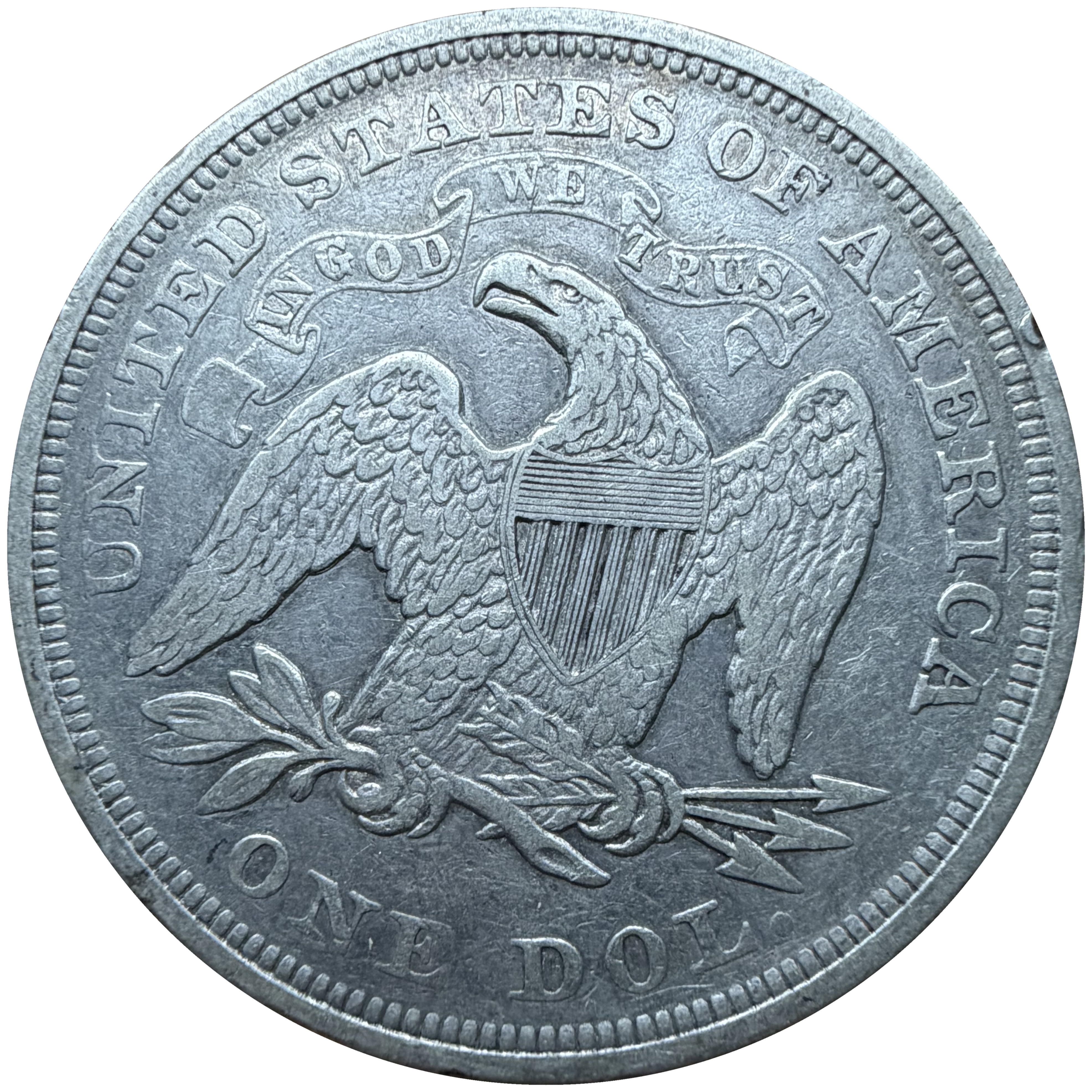 1866 Motto reverse