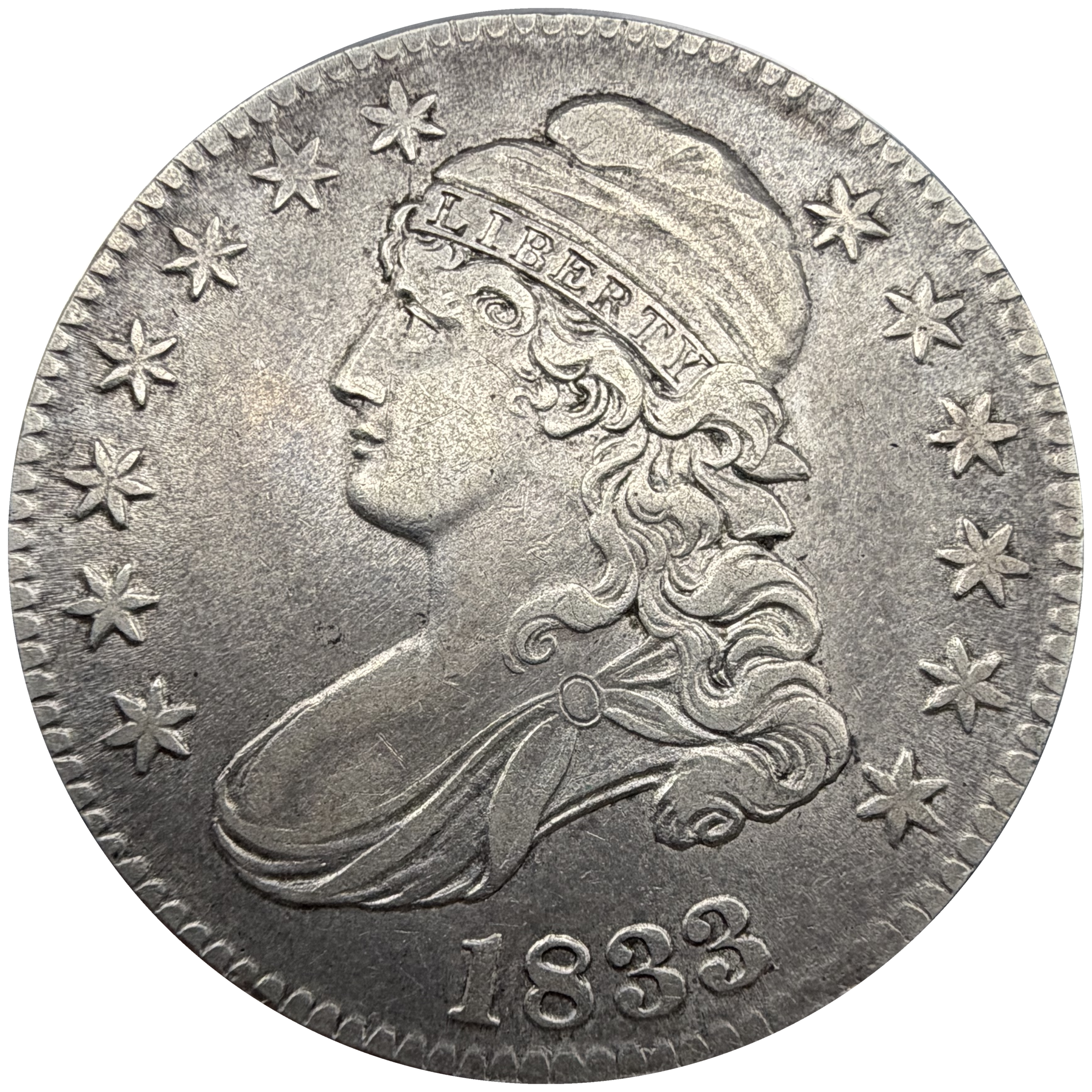 1833 obverse