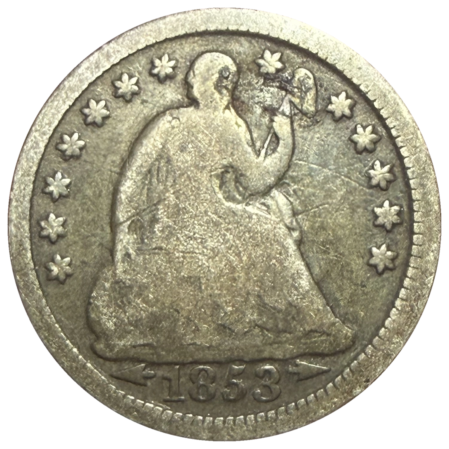 1853 Arrows obverse