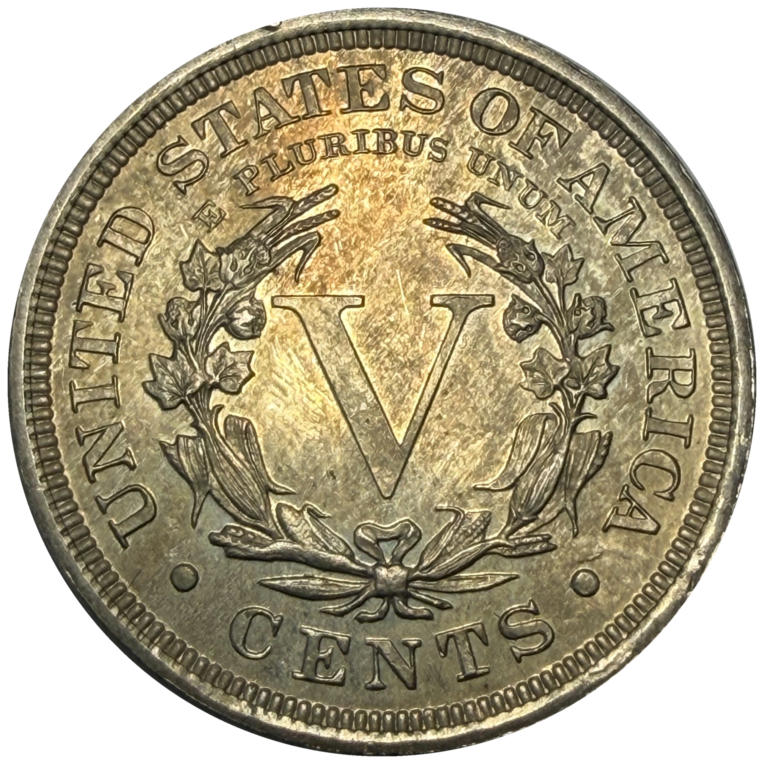 1907 Proof reverse