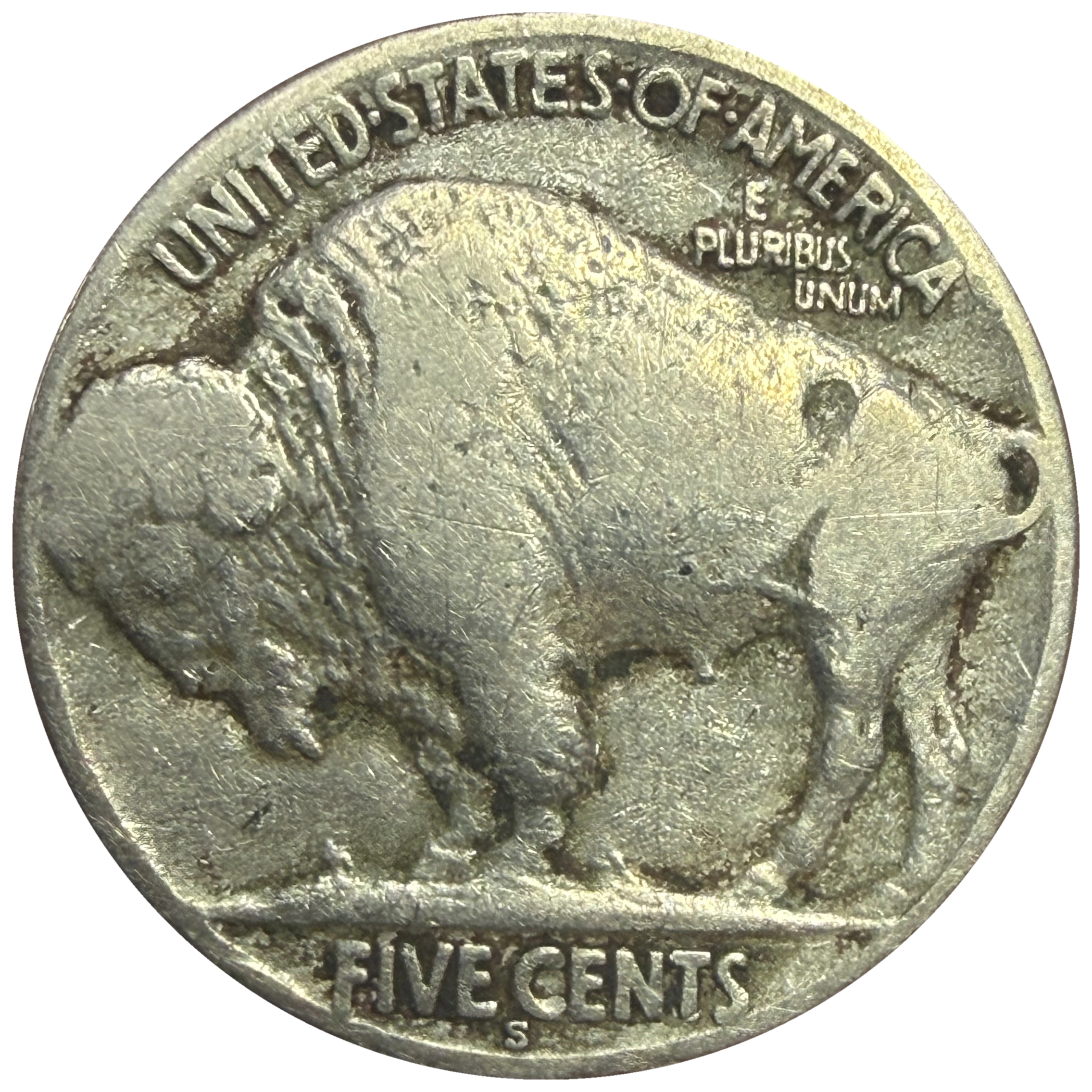 1921-S reverse