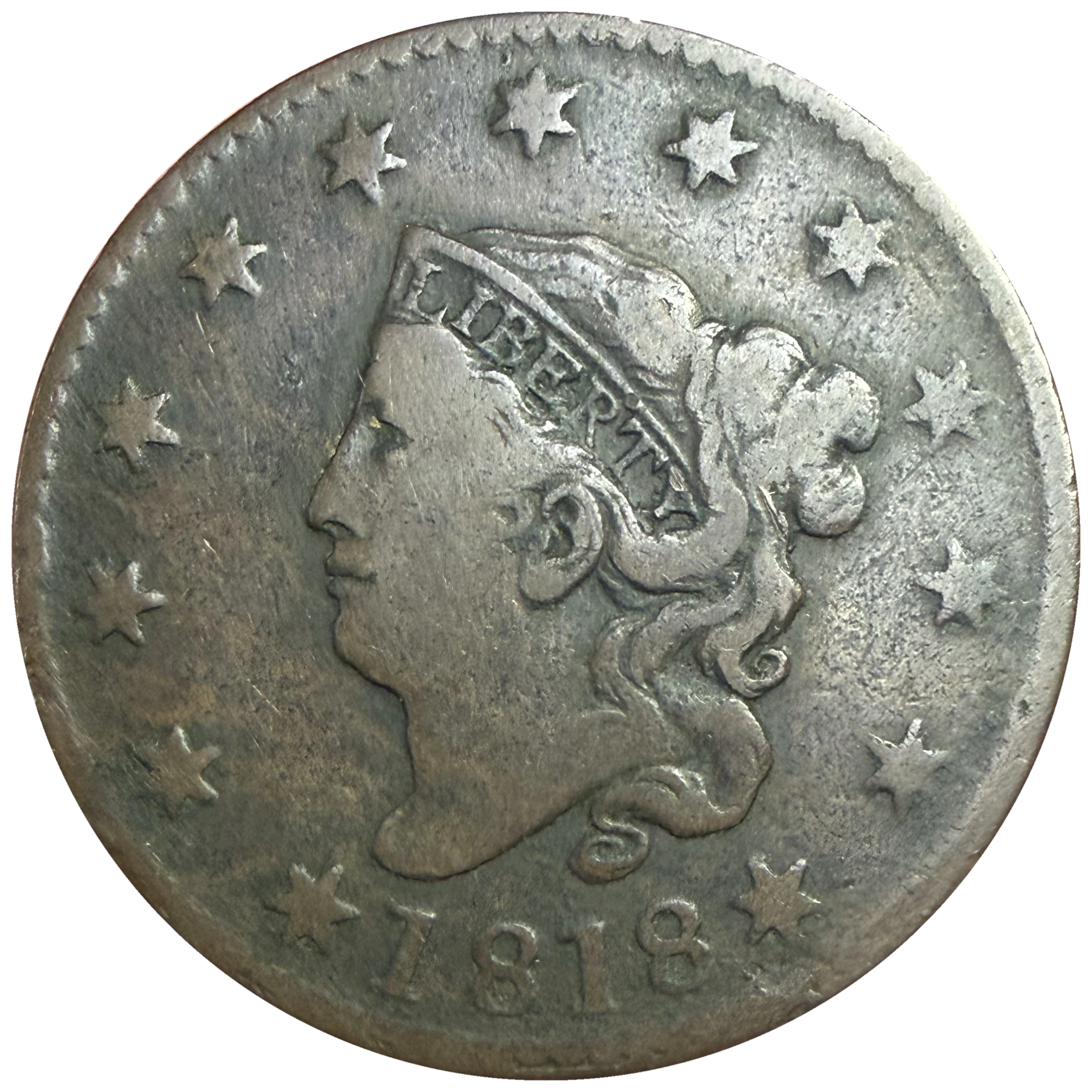 1818 obverse