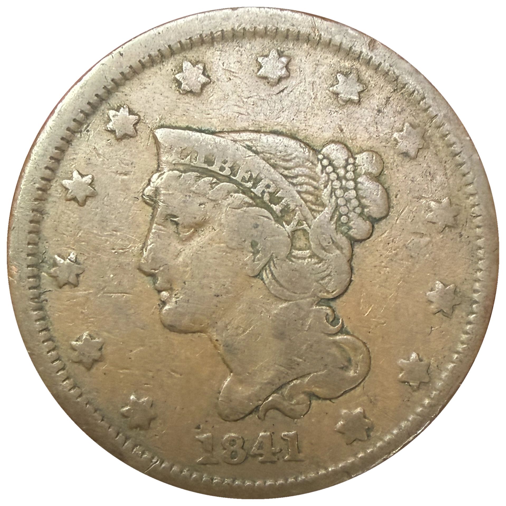 1841 obverse