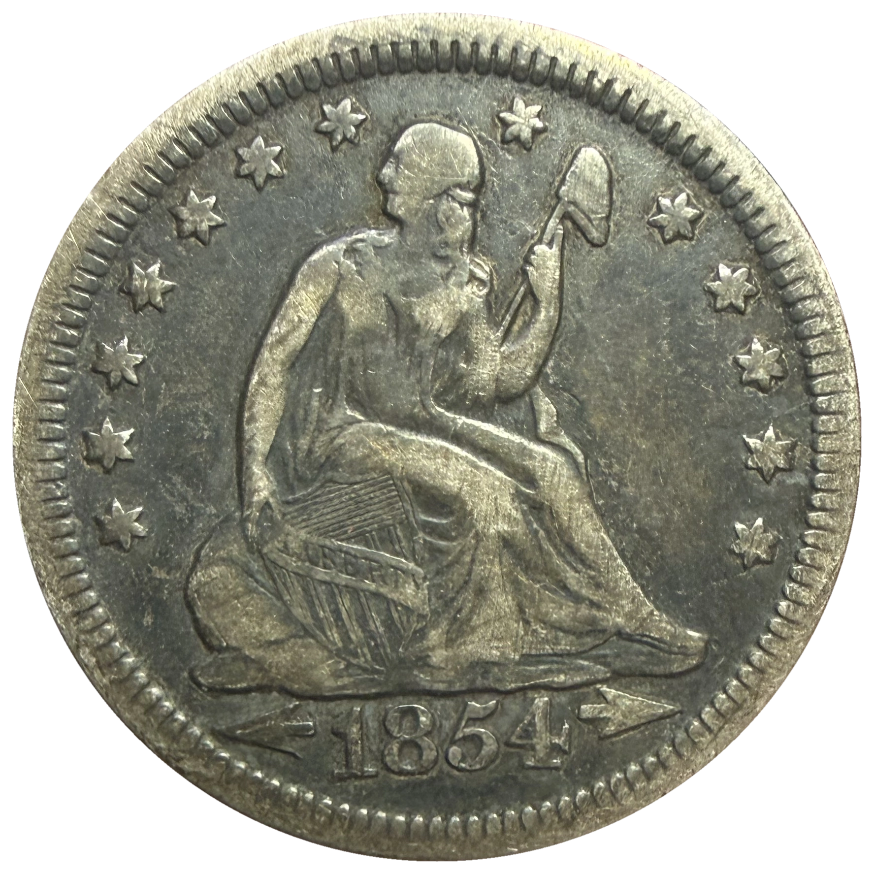 1854 Arrows obverse