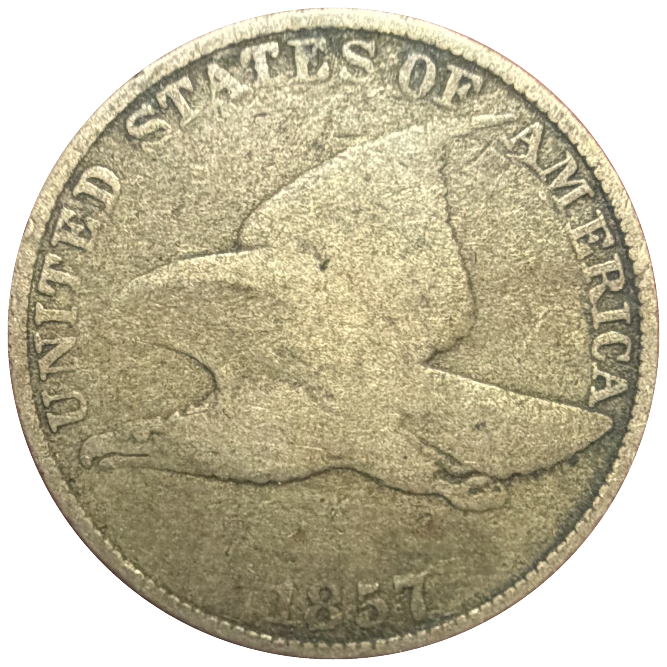 1857 Flying Eagle obverse