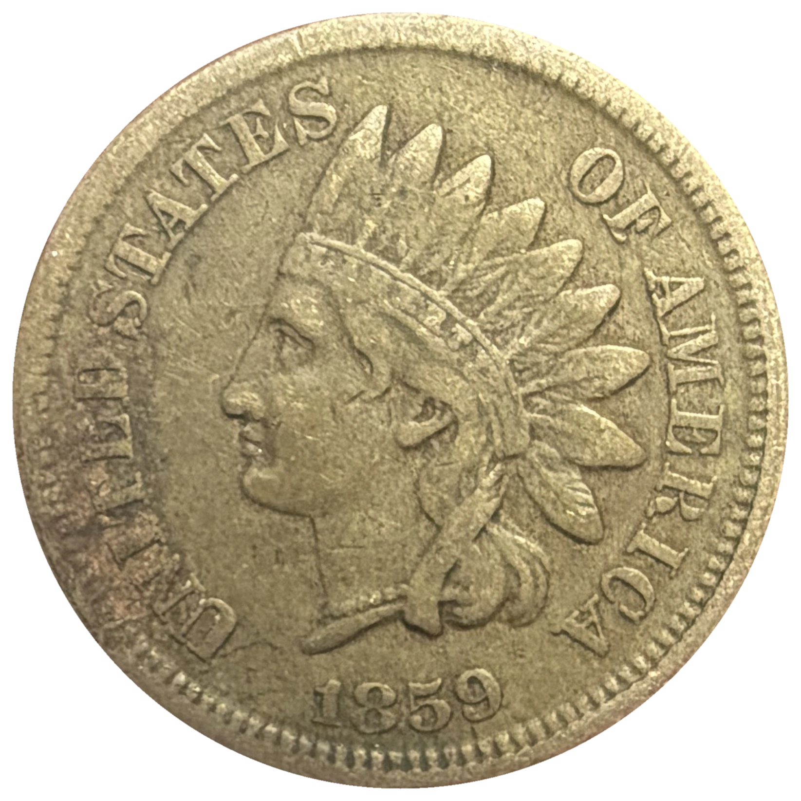 1859 obverse