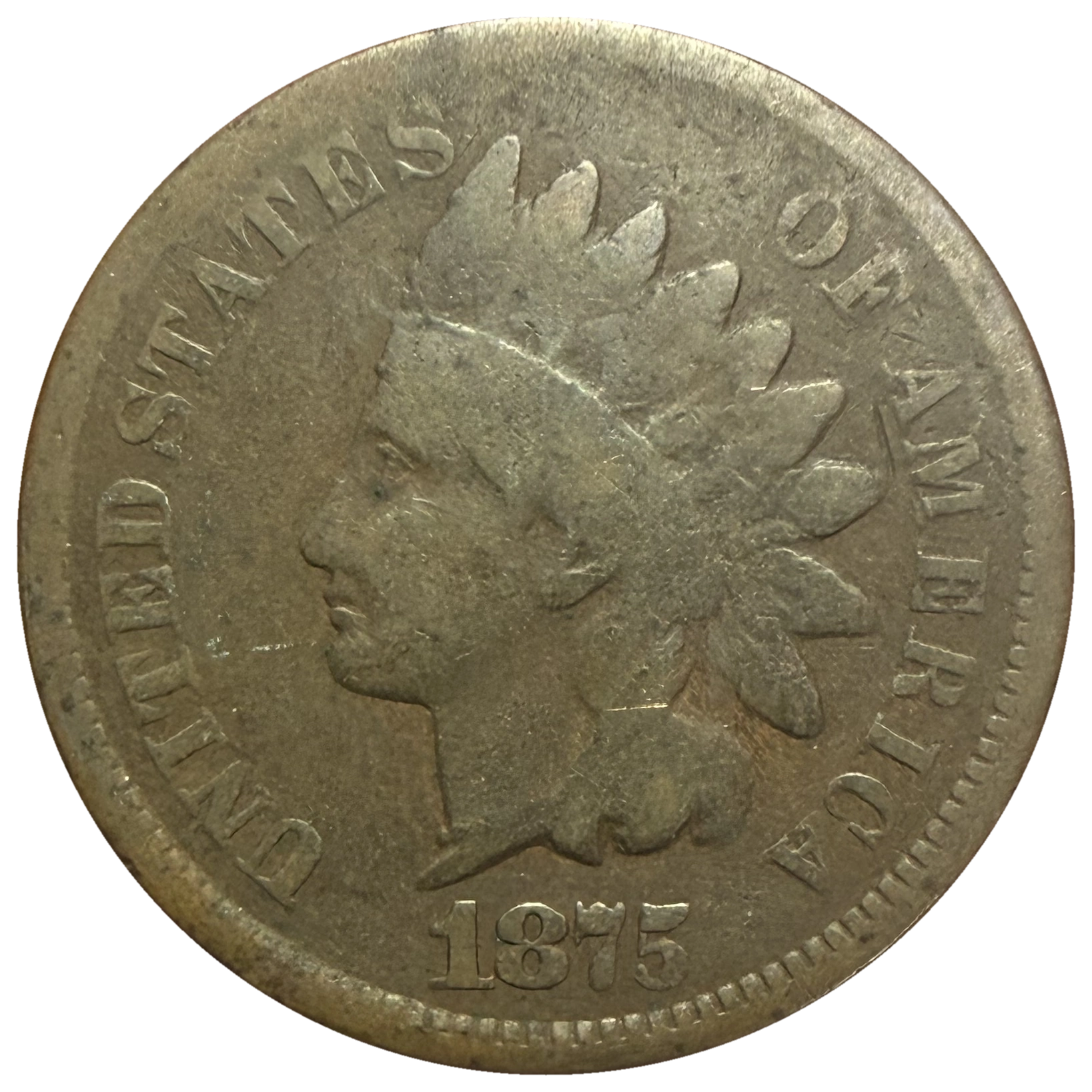 1875 obverse