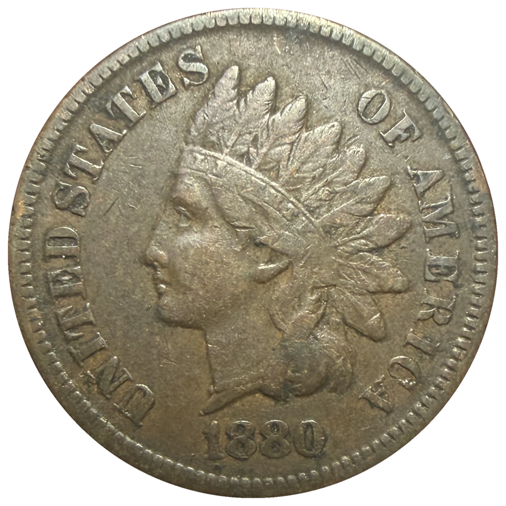 1880 obverse