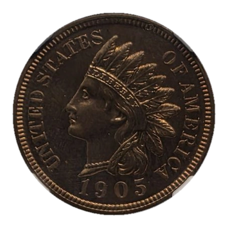 1905 Proof obverse