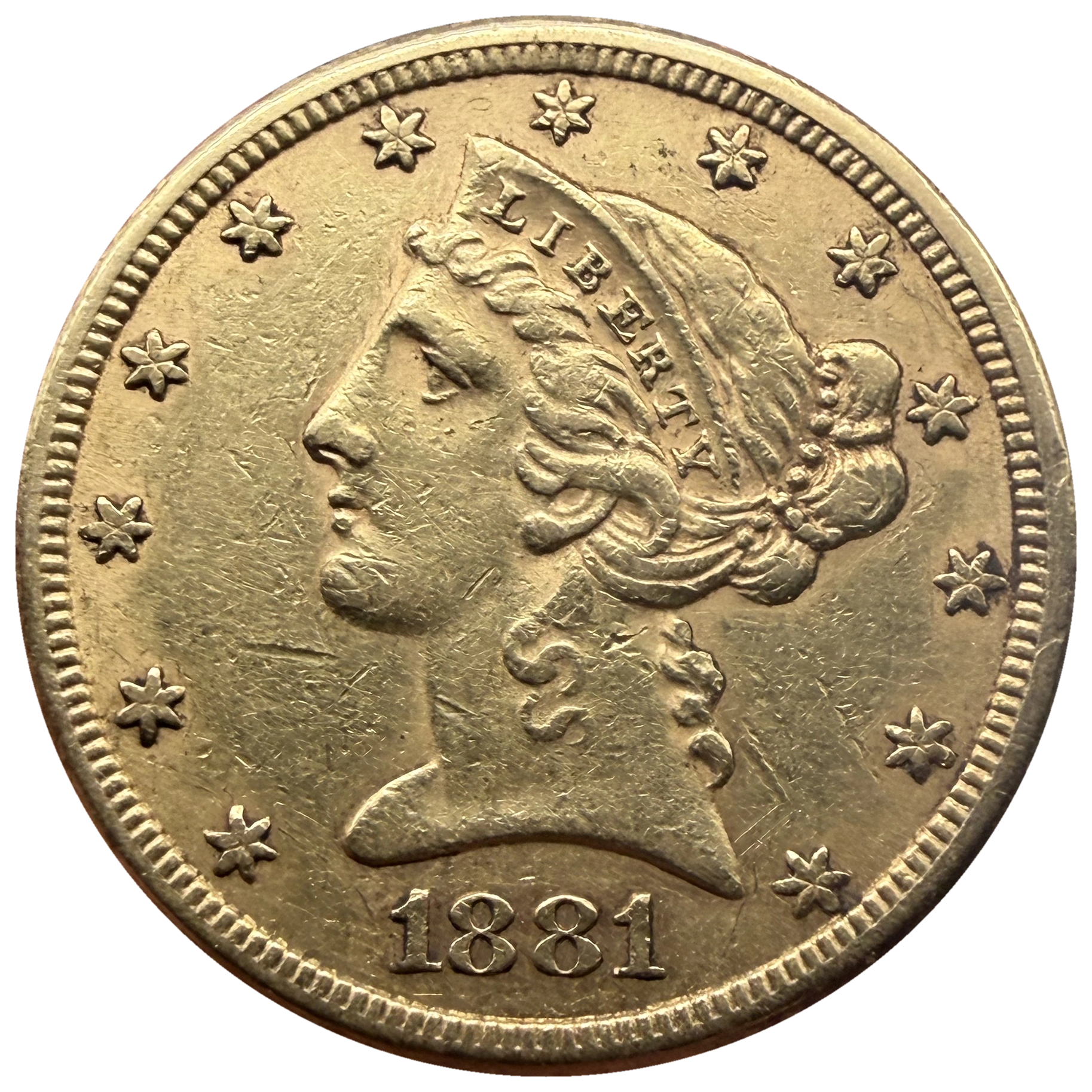 1881 obverse