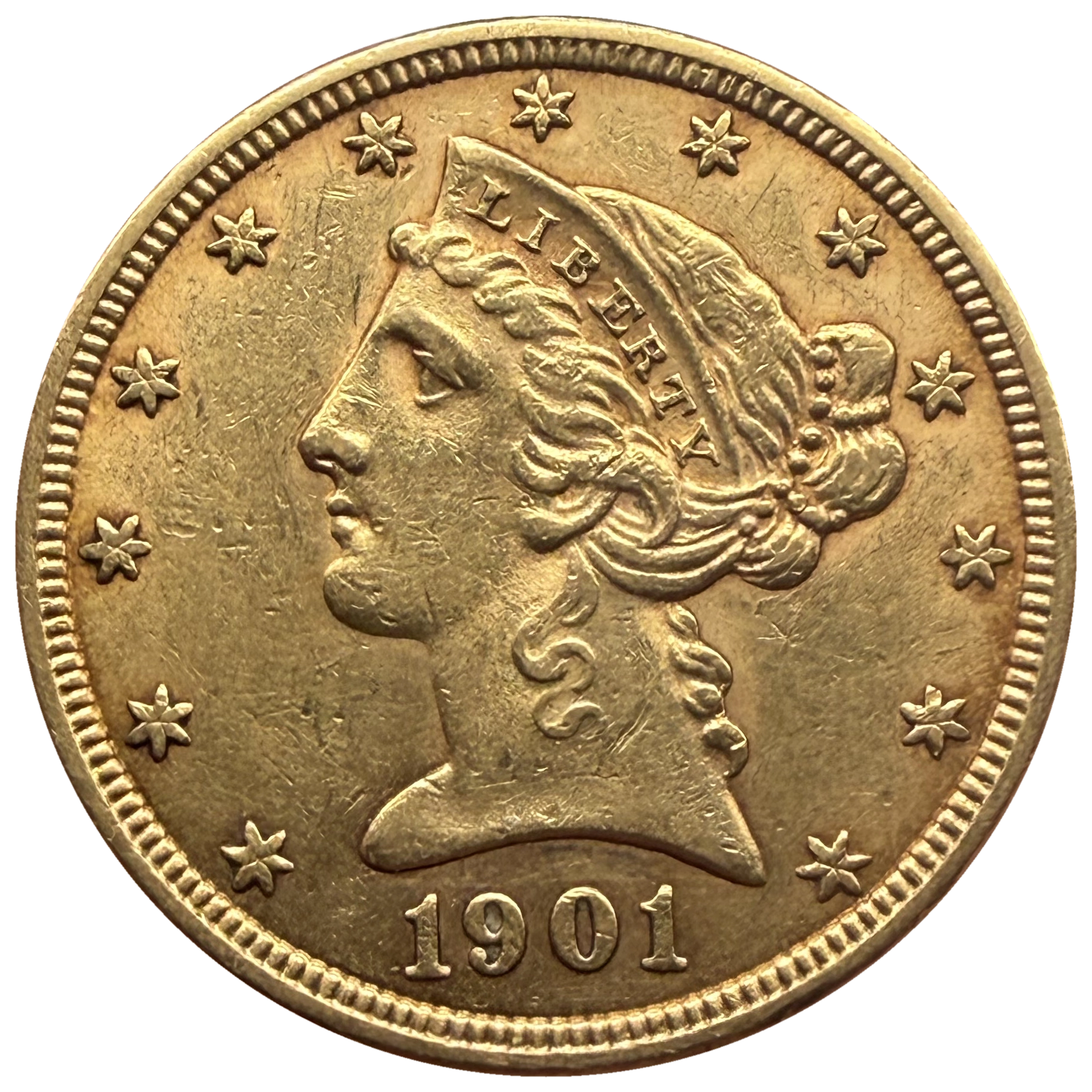 1901 obverse