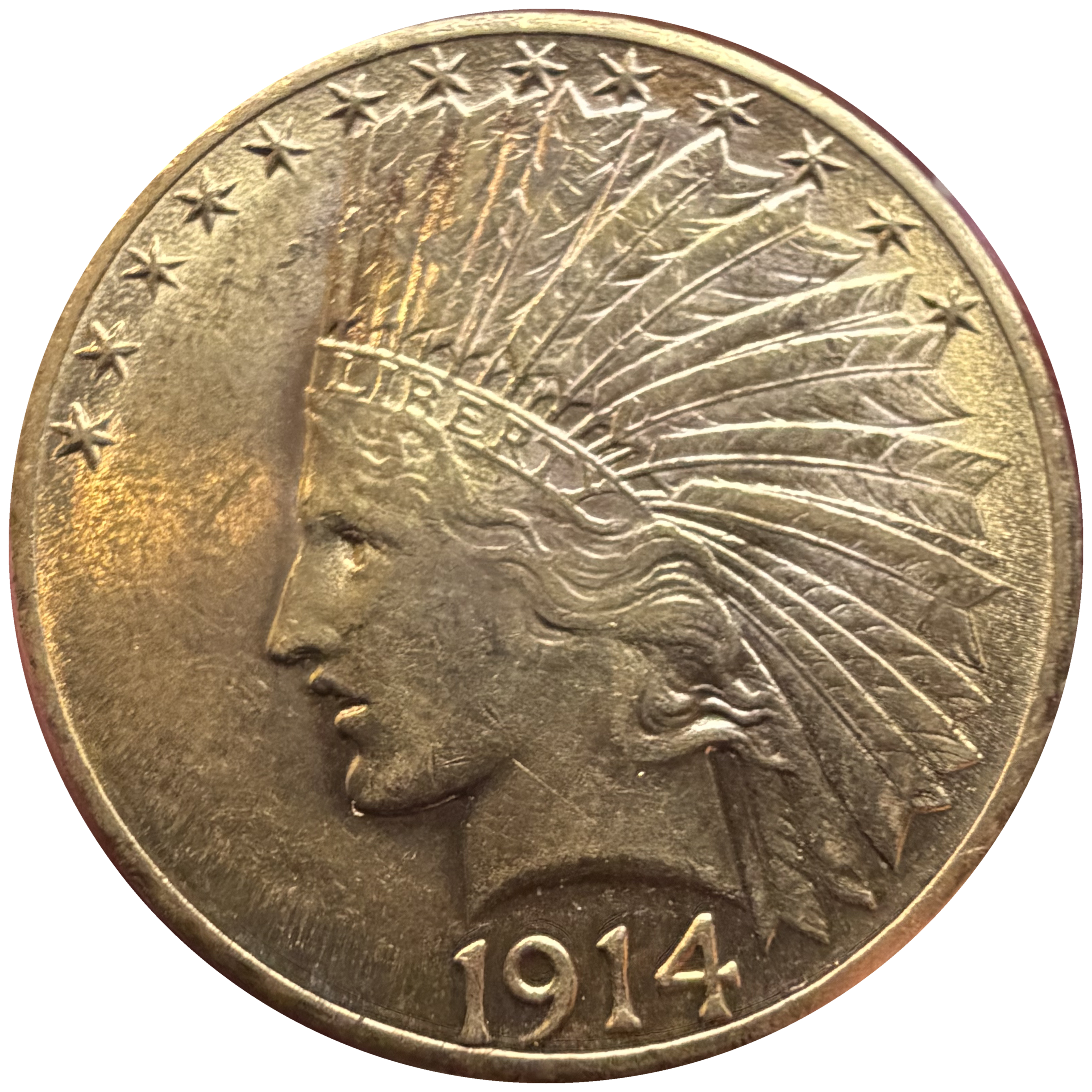 1914-D obverse
