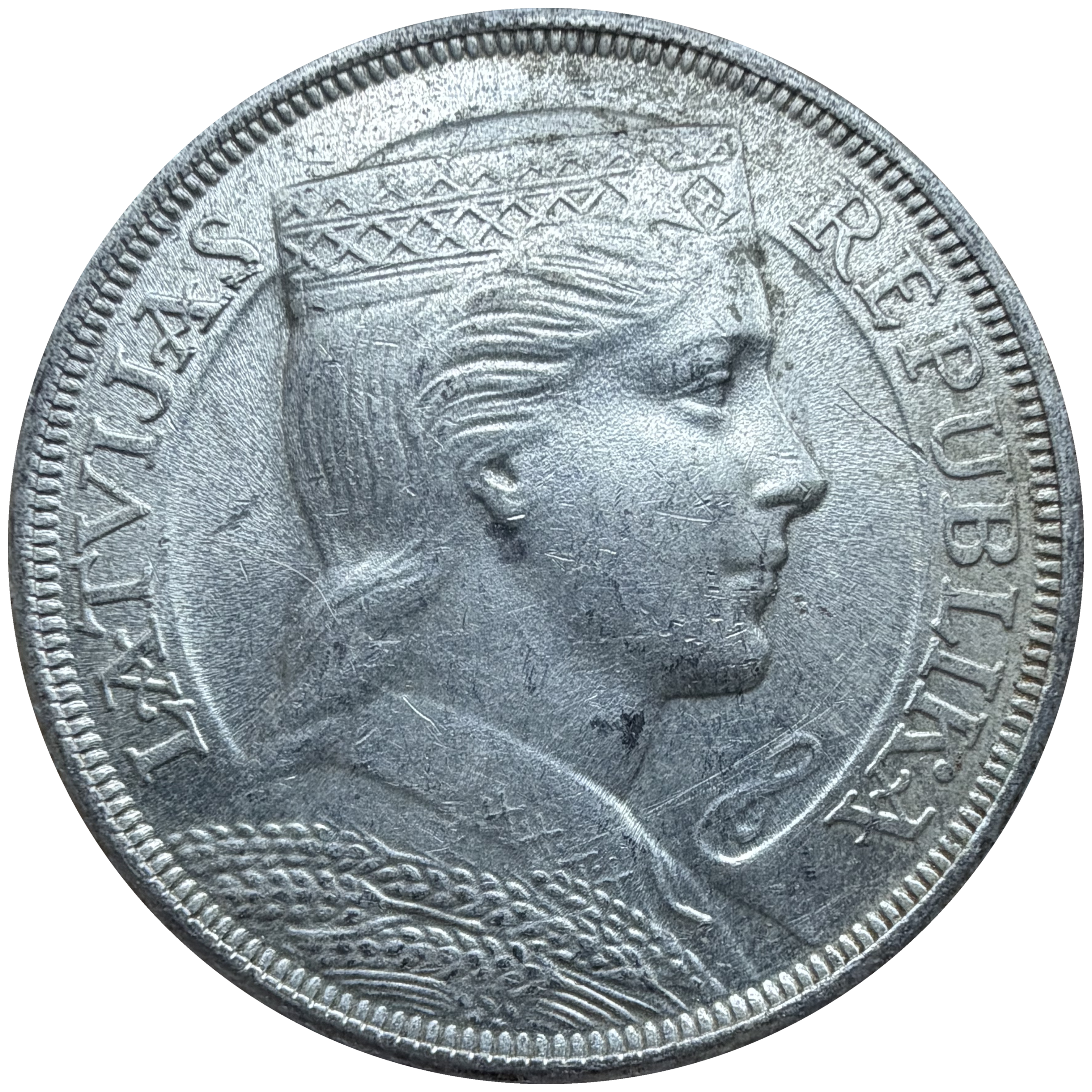 5 Lati obverse