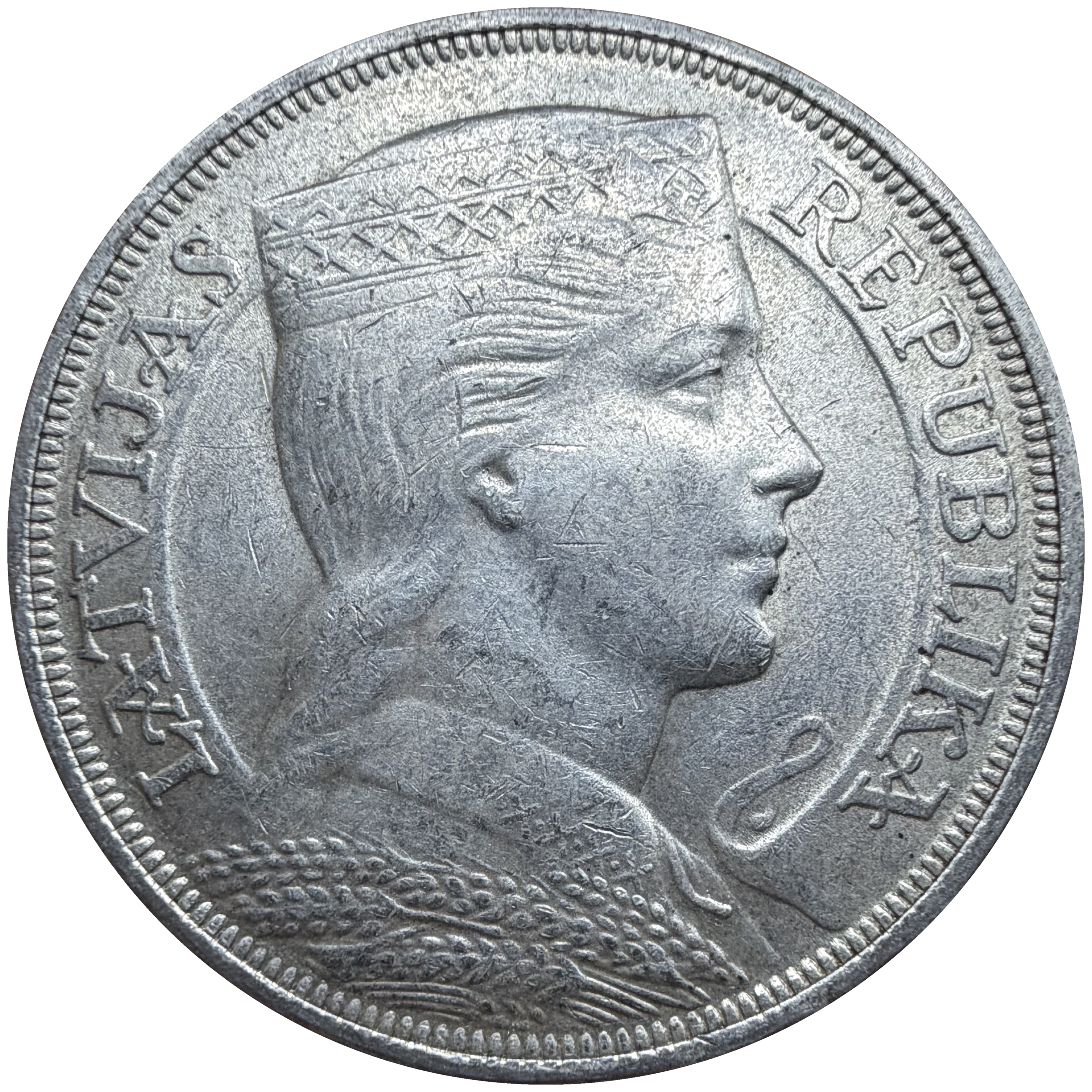 5 Lati obverse