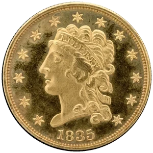 Classic Head Gold $2.5 Quarter Eagles