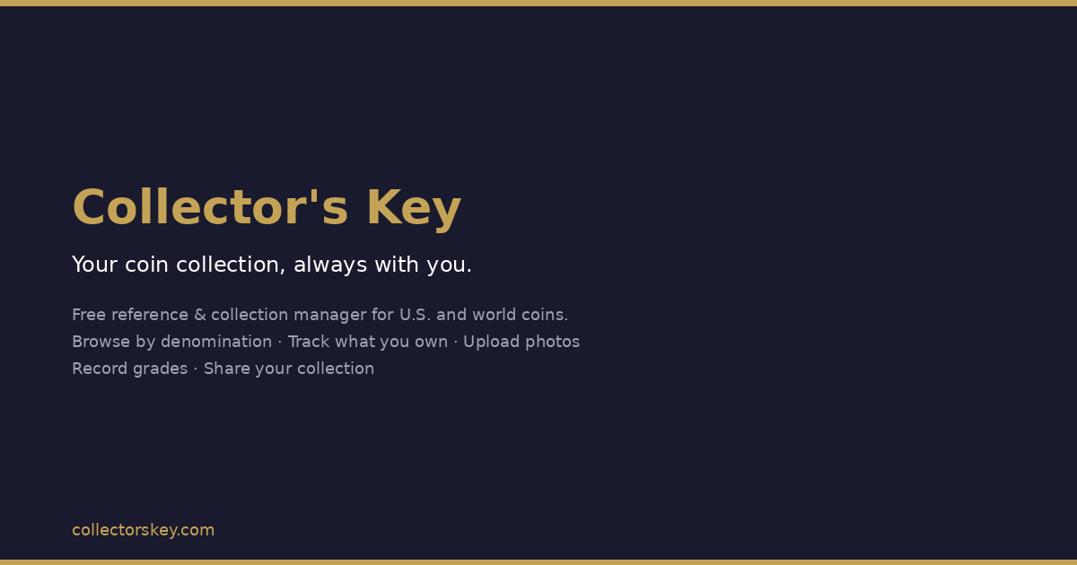 U.S. Coins — Collector's Key